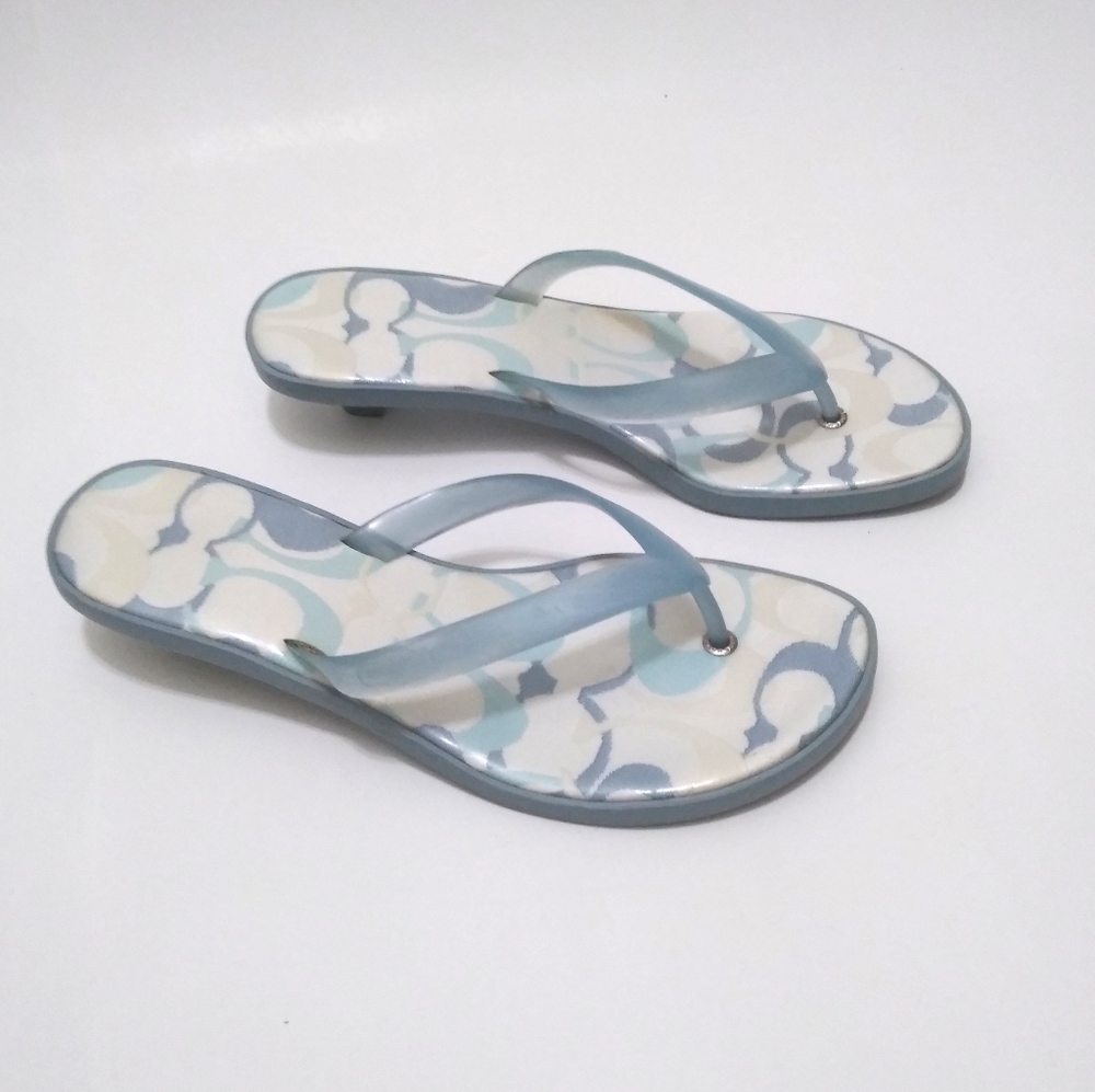 Coach Carin Jelly Flip Flop Heel